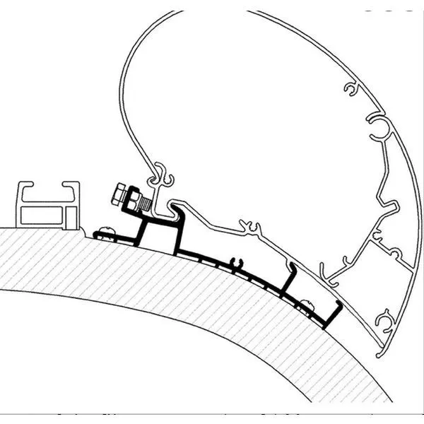 Thule Adapter Carthago Chic, Länge 5,5 M 3 Thule Adapter Carthago Chic, Länge 5,5 M
