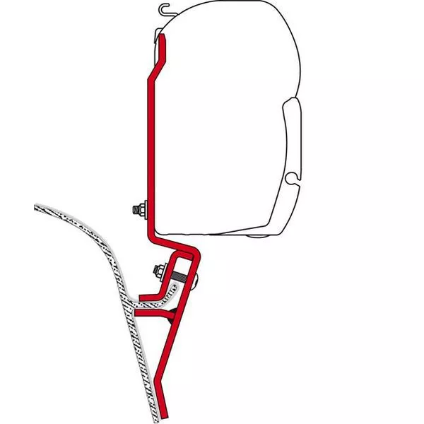 Montagekit Fiamma KIT VW T3 3 Montagekit Fiamma KIT VW T3