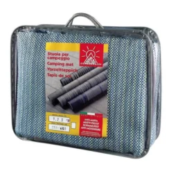 Vorzeltteppich Arisol Briolite Premium, 250 Cm Tiefe, Uni Blau -Camping Geschäft arisol briolite vorzeltteppich tasche 1 13607