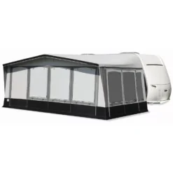 Wohnwagenvorzelt Brand Atrium 240 -Camping Geschäft brand atrium 240 fensterklappen mit seitlichen reissverschluessen sichtschutz wetterschutz 1000 3 18389