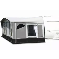 Caravan-Vorzelt Brand Atrium 280 -Camping Geschäft brand atrium 280 seitenwand kombiniert klarfolienfenster optional erhaeltliches tuerelement 1000 12 16741