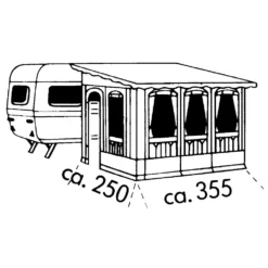 Vorzelt Brand Forum -Camping Geschäft brand forum teileinzugszelt groesse 04 linkseinzug 1000 5 2003