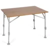 Campingtisch Dometic Bamboo Large -Camping Geschäft campingtisch dometic bomboo large table bambustisch mit aluminiumrahmen klapptisch hoehenverstellbar 1000 0 21023