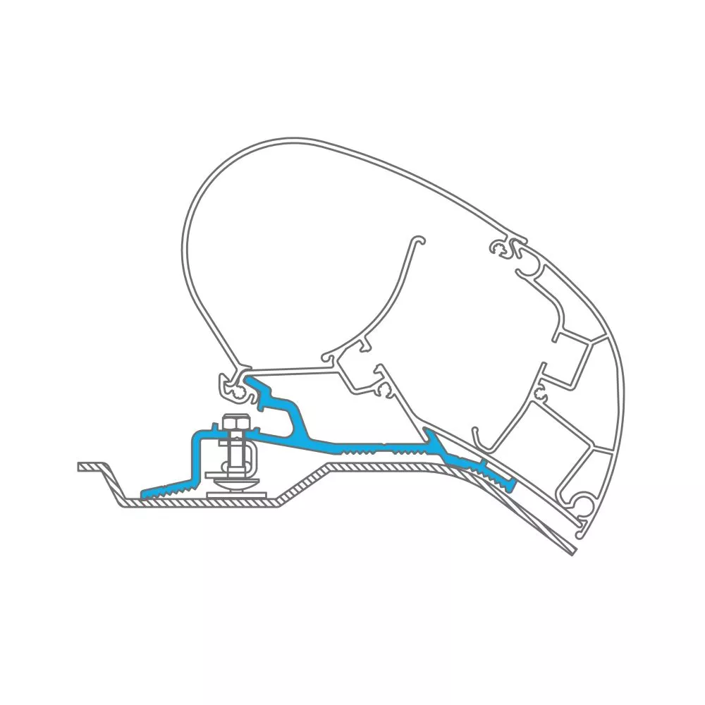 Dometic PR 2000 Markisen-Adapter Fiat Ducato Typ 250/290 3 Dometic PR 2000 Markisen-Adapter Fiat Ducato Typ 250/290