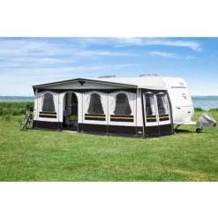 Vorzelt DWT Atelier Chalet Mit Rundumdach -Camping Geschäft dwt atelier chalet chili vordach luxus wohnwagenvorzelt 5 3731