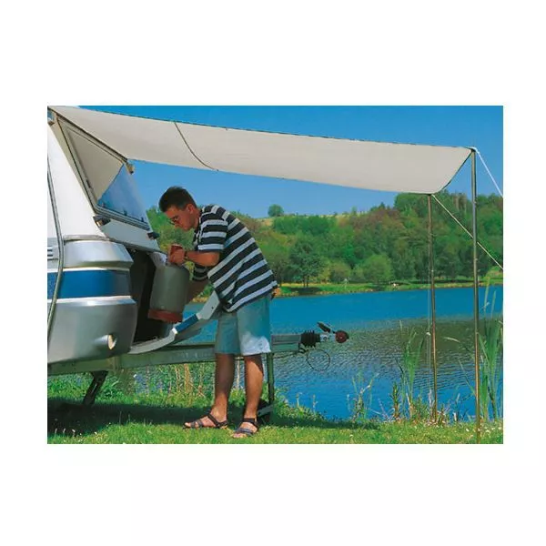 Wohnwagen-Sonnendach DWT Flora, Grösse 2, Hellgrau 4 Wohnwagen-Sonnendach DWT Flora, Grösse 2, Hellgrau – Bild 2