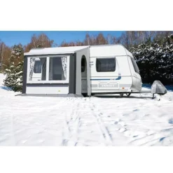 Wintervorzelt DWT Cortina II, Grau, Grösse 1 -Camping Geschäft dwt teilvorzelt vorzelt cortina II cortina 2 grau wohnwagen vorzelt 2 1 18405