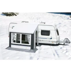 Wintervorzelt DWT Cortina II, Grau, Grösse 1 -Camping Geschäft dwt teilvorzelt vorzelt cortina II cortina 2 grau wohnwagenvorzelt 3 2 18405