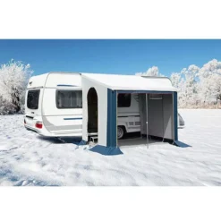 Wintervorzelt DWT Cortina II, Blau, Grösse 6 -Camping Geschäft dwt teilvorzelt vorzelt cortina II cortina 2 wohnwagen vorzelt 2 1 18404