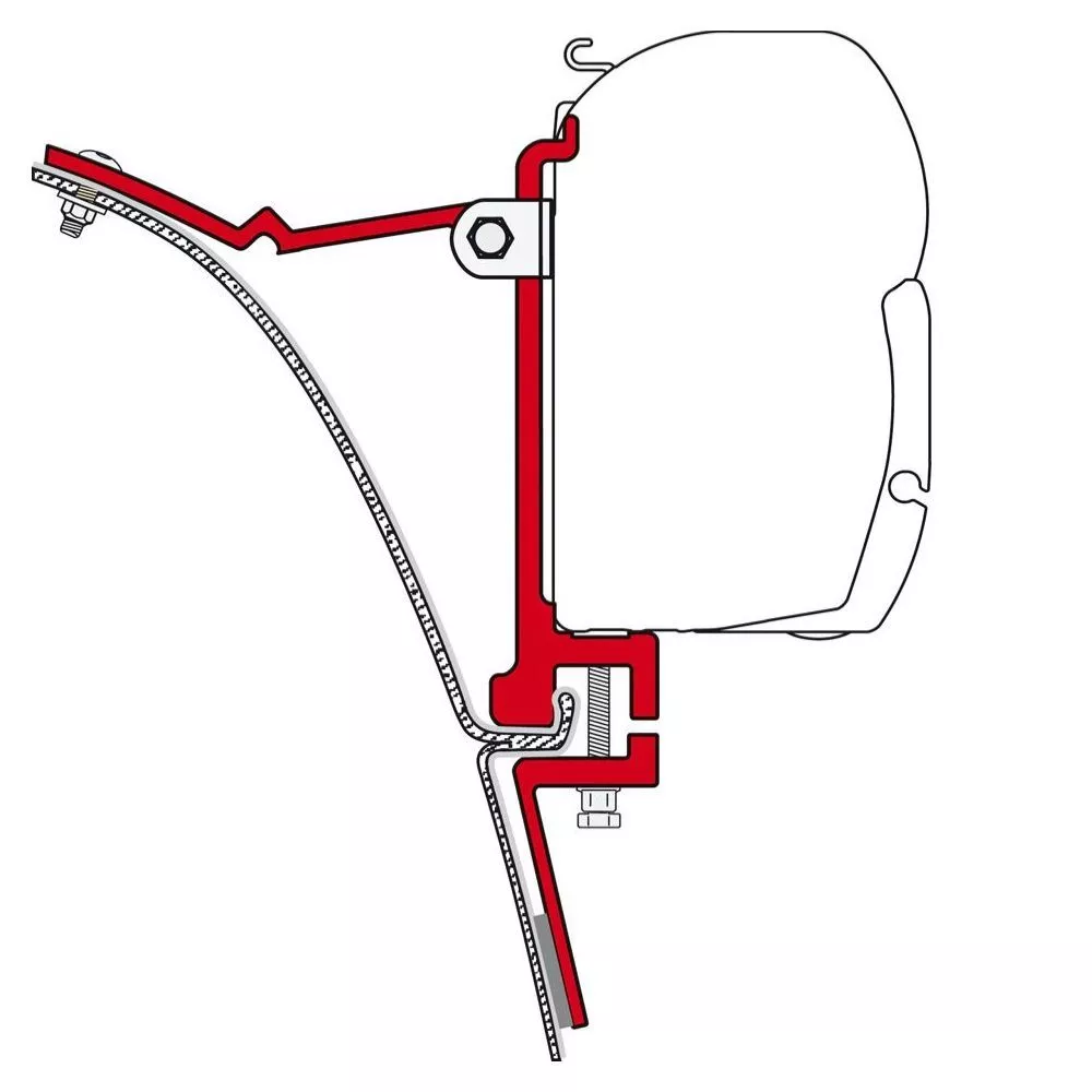 Markisen-Adapter Fiamma KIT VAN 3 Markisen-Adapter Fiamma KIT VAN