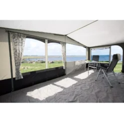 Saisonvorzelt DWT Jubilee 40, Tiefe 270 Cm -Camping Geschäft grosses familienvorzelt dwt jubilee 40 fuer wohnwagen und caravan ganzzelt 1000 7 22122