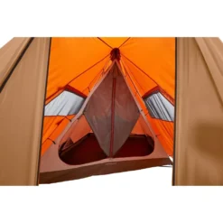 Tipi Nordisk Thrymheim 3 PU -Camping Geschäft innenzelt front rechts links mittig mit reissverschluss oeffenbar nordisk thrymheim 3 pu 1000 16 22696