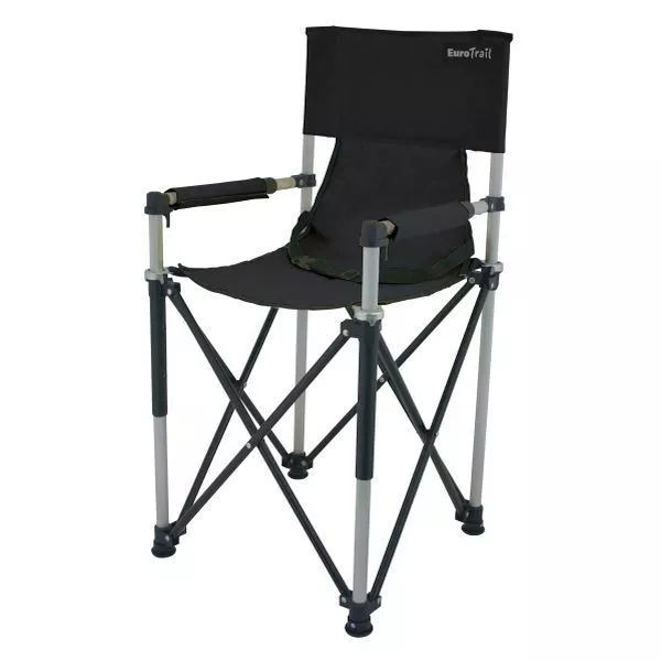 Kinder-Campingstuhl Eurotrail Petit Jr., Schwarz 3 Kinder-Campingstuhl Eurotrail Petit Jr., Schwarz