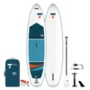 Aufblasbares Stand Up Paddleboard Tahe 11'0" Air Beach Wing (Pack) 1 Aufblasbares Stand Up Paddleboard Tahe 11'0" Air Beach Wing (Pack) -Camping Geschäft komplett paket einsteiger fortgeschrittene tahe 11 0 fuss air beach wing pack set zum aufblasen aufblasbares blaues weisses stand up paddleboard sups 1000 0 22492