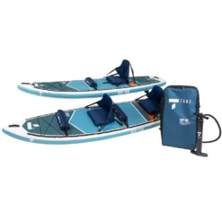 Aufblasbares Stand Up Paddleboard Tahe Sup-Yak Air 10'6" Beach Pack -Camping Geschäft komplett paket einsteiger fortgeschrittene tahe sup yak air 10 6 beach pack set zum aufblasen aufblasbares stand up paddleboard sups kajak kayak 1000 11 22533