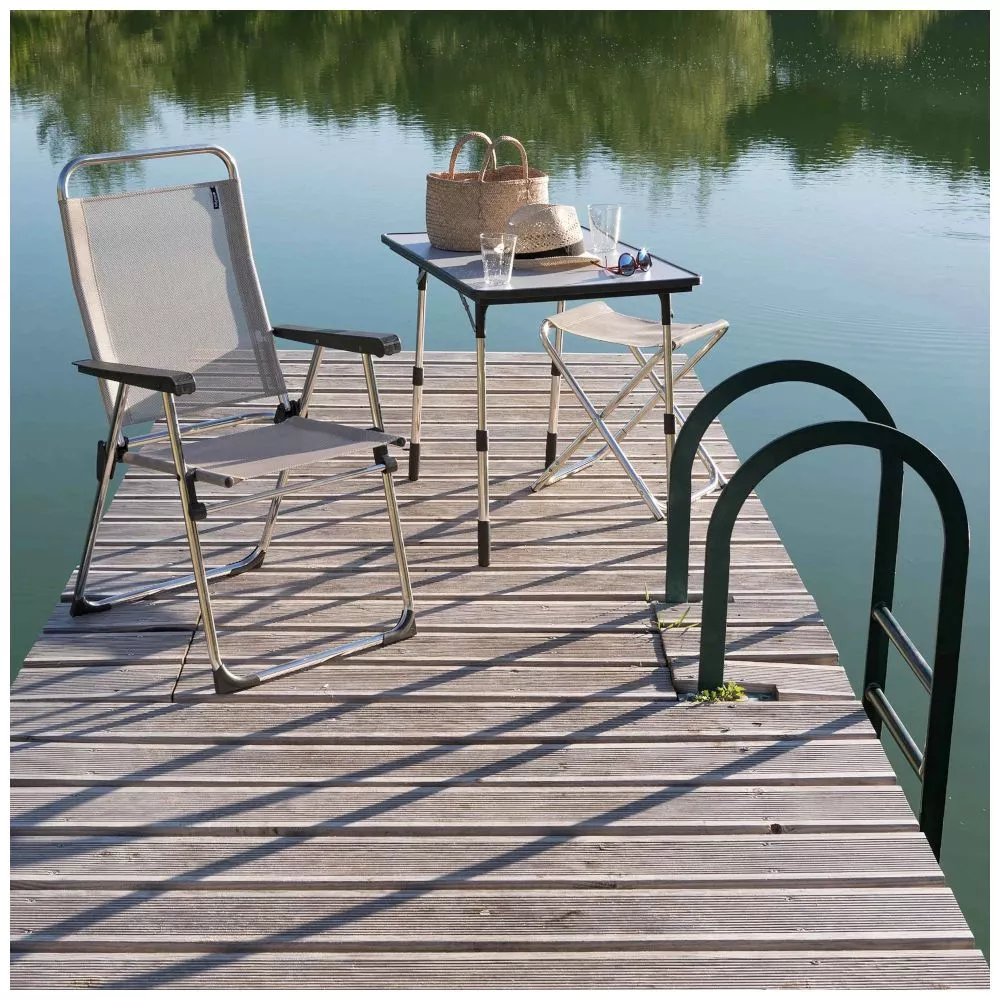 Campingstuhl, Klappsessel Lafuma Alu Victoria, Seigle II 7 Campingstuhl, Klappsessel Lafuma Alu Victoria, Seigle II – Bild 5