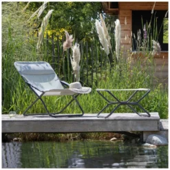 Premium-Liegestuhl Lafuma Transabed, Seigle II -Camping Geschäft lafuma batyline iso fussstuetze next stuhl transabed 1000 5 24886