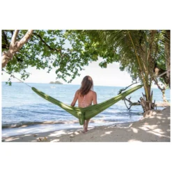 Reisehängematte Exped Travel Hammock Kit, Meadow -Camping Geschäft leichte haengematte gruen reise outdoor exped travel hammock kit meadow 1000 5 22416