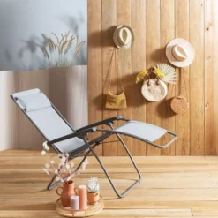 Relaxsessel Lafuma R Clip, Iso Terre -Camping Geschäft liegestuhl relaxstuhl lafuma r clip batyline iso terre relaxsessel campingstuhl grauer klappstuhl 1000 6 24896