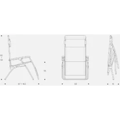 Relaxsessel Lafuma R Clip, Iso Terre -Camping Geschäft masse groesse lafuma r clip batyline iso terre relaxsessel campingstuhl liegestuhl klappbar 1000 7 24896