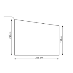 Aufblasbares Vorzelt Eurotrail Genua Air 12 Aufblasbares Vorzelt Eurotrail Genua Air -Camping Geschäft masse skizze groesse technische zeichnung eurotrail genua air vorzelt airtube 230 250 cm wohnwagenvorzelt Teilzelte 1000 4 12359
