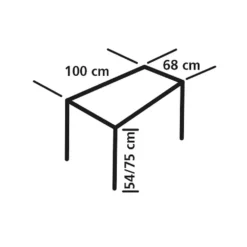 Campingtisch Eurotrail St. Gobain M Dunkelgrau -Camping Geschäft masse skizze hoeheneverstellbar eurotrail st gobain m campingtisch klapptisch dunkelgrau anthrazit 1000 5 22785