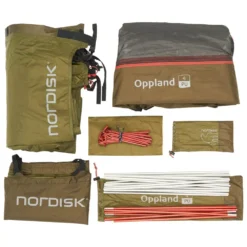 Outdoorzelt Nordisk Oppland 4 PU -Camping Geschäft nordisk oppland 4pu lieferumfang outdoor zelt 1000 19 25026