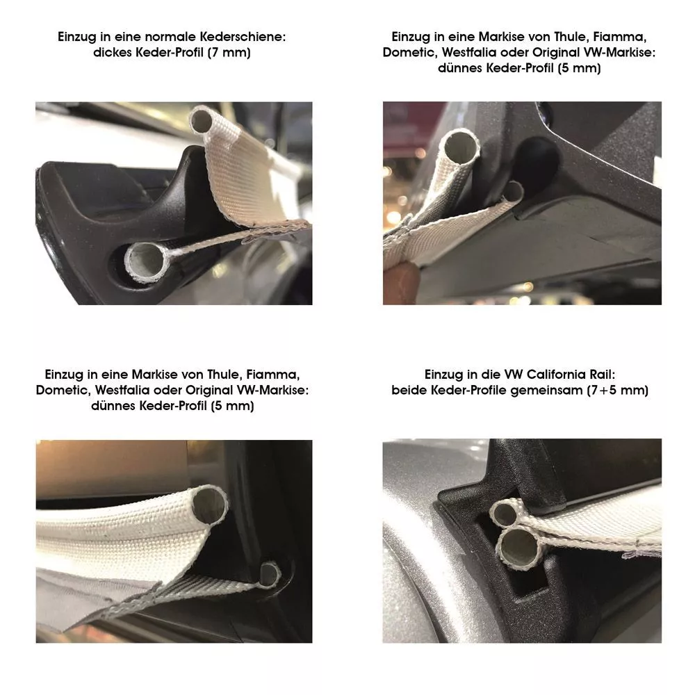 Buszelt-Kederadapter Outwell Befestigung-Adapter-Set Mit Doppelkeder 7-7+5 Mm 5 Buszelt-Kederadapter Outwell Befestigung-Adapter-Set Mit Doppelkeder 7-7+5 Mm – Bild 3