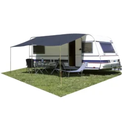 Wohnwagen-Sonnendach Eurotrail Universal Basic, 450x240 Cm, Marine