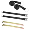 Sturmband-Set Brunner Prop -Camping Geschäft sturmsicherungs set brunner prop fuer vorzelte sonnendaecher 2 spanngurte abspannbaender stabilisierungs baender band gurt zwei t eisen heringe erdnaegel 10000 0 22284