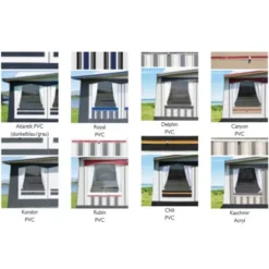 Vorzelt DWT Atelier Chalet Mit Vordach -Camping Geschäft vorzelt dwt atelier chalet farben 1 3732